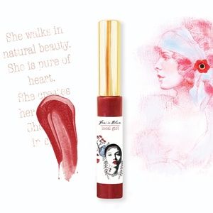 Red Sheer Shimmer Organic Lip Gloss Plumper Treatment